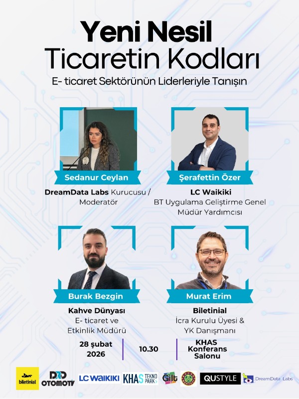 Yeni Nesil Ticaretin Kodları Kayseri’de! | E-Ticaret & Veri Odaklı Seminer – 28 Şubat